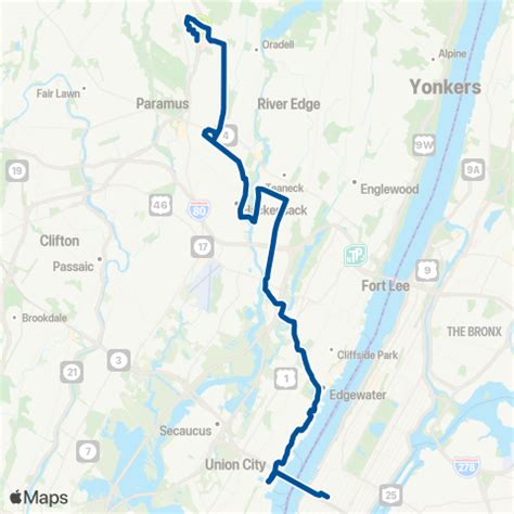 168 bus route nj transit.